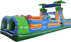 40ft Tropical Obstacle Course (Dry Only)