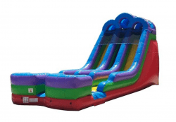 Rainbow 18ft Dual Lane Slide